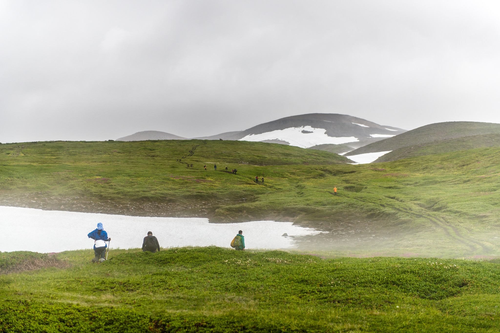 Ebeko Volcano, Paramushir (Парамушир, Курильские острова)